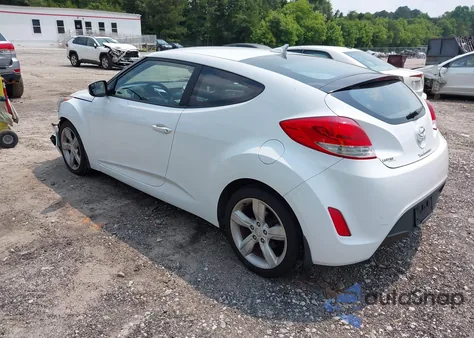 2015 Hyundai Veloster из США, поврежденный, VIN KMHTC6ADXFU232692
